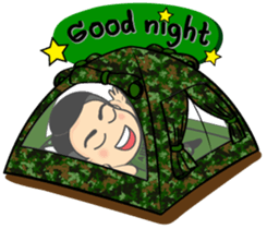 Soldier Thai sticker #9298907