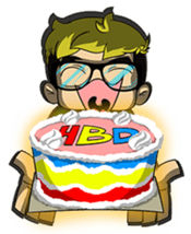 Eye-Glasses(Fate.2) sticker #9299105