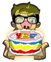 Eye-Glasses(Fate.2) sticker #9299105