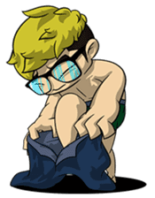 Eye-Glasses(Fate.2) sticker #9299108