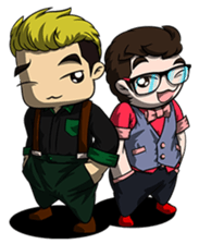 Eye-Glasses(Fate.2) sticker #9299109