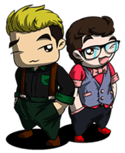 Eye-Glasses(Fate.2) sticker #9299109