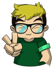 Eye-Glasses(Fate.2) sticker #9299110