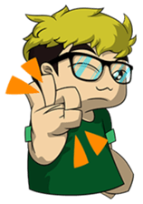 Eye-Glasses(Fate.2) sticker #9299111