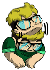 Eye-Glasses(Fate.2) sticker #9299112