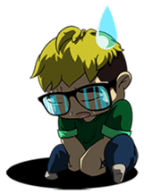 Eye-Glasses(Fate.2) sticker #9299114