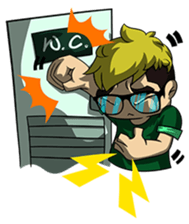 Eye-Glasses(Fate.2) sticker #9299115