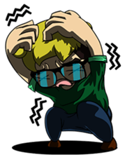 Eye-Glasses(Fate.2) sticker #9299121