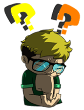 Eye-Glasses(Fate.2) sticker #9299123