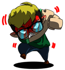 Eye-Glasses(Fate.2) sticker #9299124