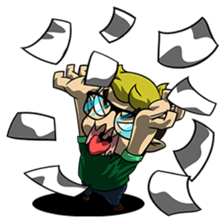 Eye-Glasses(Fate.2) sticker #9299125