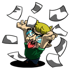 Eye-Glasses(Fate.2) sticker #9299125