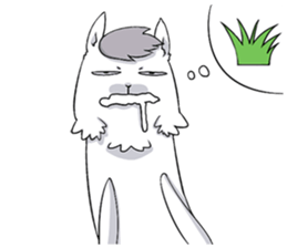 Naughty Alpaca! sticker #9299271