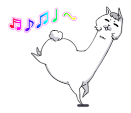 Naughty Alpaca! sticker #9299285