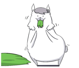 Naughty Alpaca! sticker #9299295