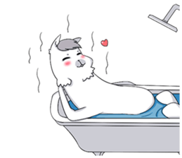 Naughty Alpaca! sticker #9299296