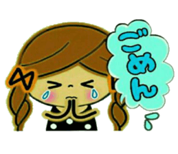 Pretty! Toque of girls sticker #9299838