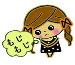 Pretty! Toque of girls sticker #9299839