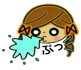 Pretty! Toque of girls sticker #9299844