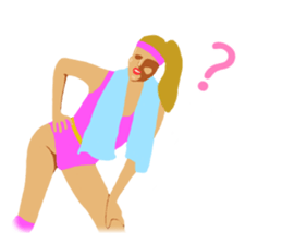 80's friends 2 sticker #9300227