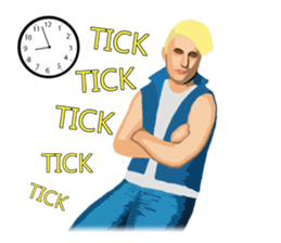 80's friends 2 sticker #9300228