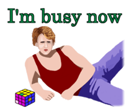 80's friends 2 sticker #9300235