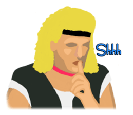 80's friends 2 sticker #9300236