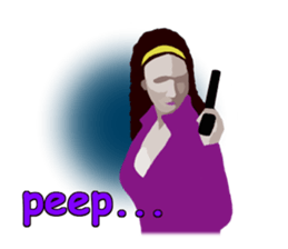 80's friends 2 sticker #9300237