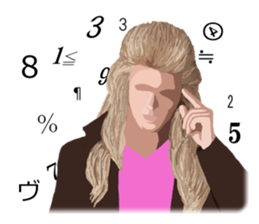 80's friends 2 sticker #9300238