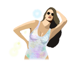 80's friends 2 sticker #9300239