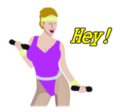 80's friends 2 sticker #9300244