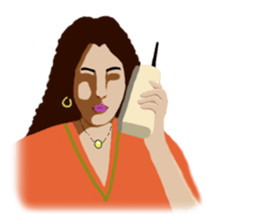 80's friends 2 sticker #9300247