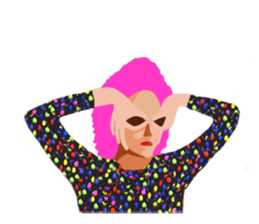 80's friends 2 sticker #9300251