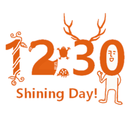 Ticking small people sticker #9300305