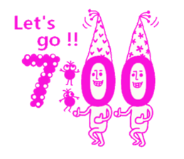 Ticking small people sticker #9300318