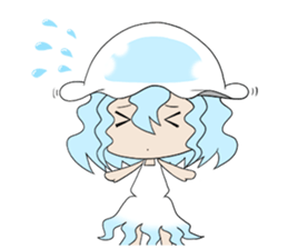 KurageChan and Kiiro sticker #9300360