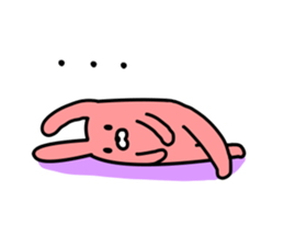 loose rabbit sticker life sticker #9300425