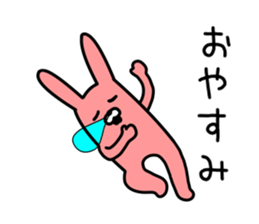 loose rabbit sticker life sticker #9300431
