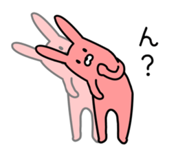 loose rabbit sticker life sticker #9300432