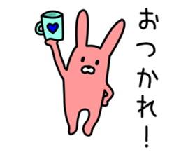 loose rabbit sticker life sticker #9300434