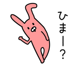 loose rabbit sticker life sticker #9300444