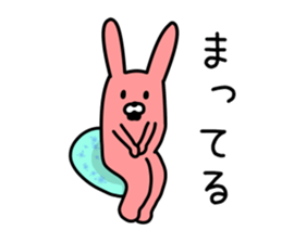 loose rabbit sticker life sticker #9300448