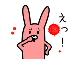 loose rabbit sticker life sticker #9300453