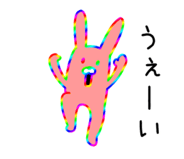 loose rabbit sticker life sticker #9300457