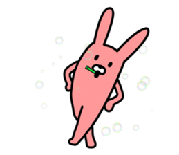 loose rabbit sticker life sticker #9300461