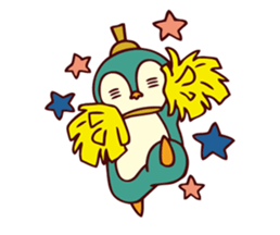 mascot character sea_chan sticker #9300702