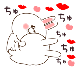 Dependent rabbit 2 sticker #9300786