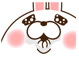 Dependent rabbit 2 sticker #9300793