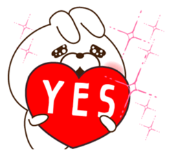 Dependent rabbit 2 sticker #9300798