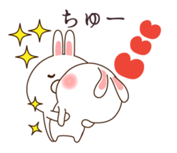 Dependent rabbit 2 sticker #9300806